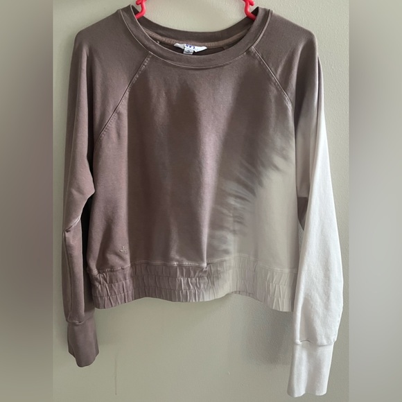 JoyLab Ombre Cropped Fit Sweatshirt - Picture 3 of 3